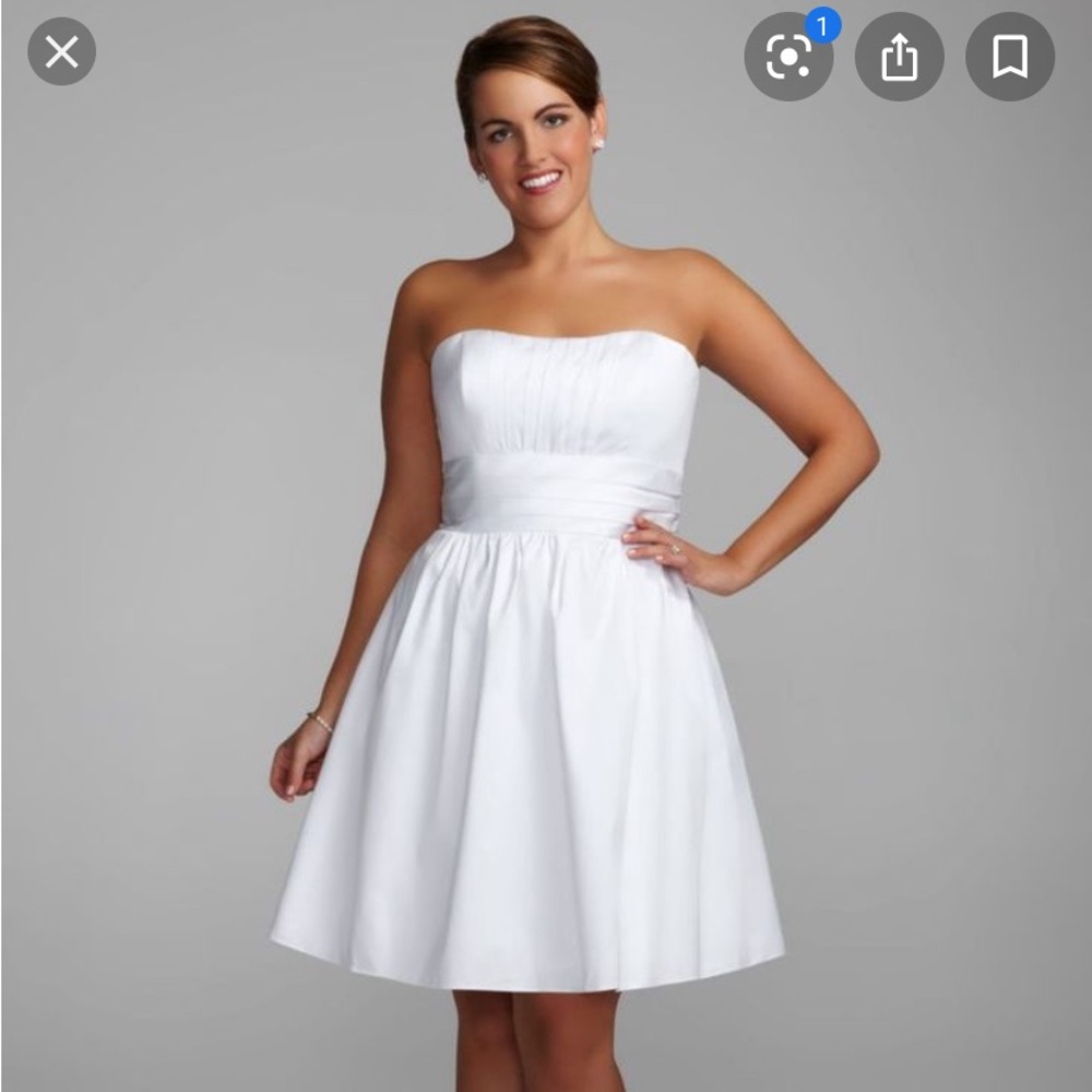 Elegant White Formal Dress